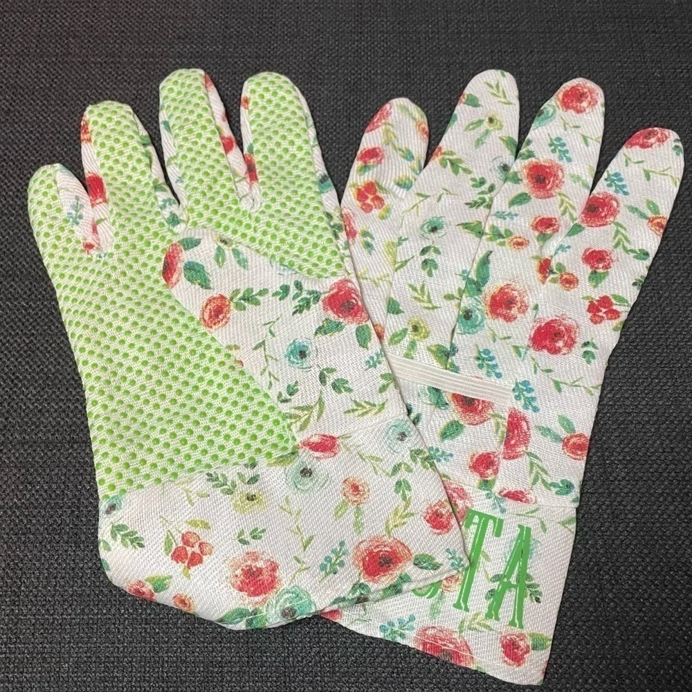 Garden Gangsta Floral Safety Yard Work garden Gloves funny breathable